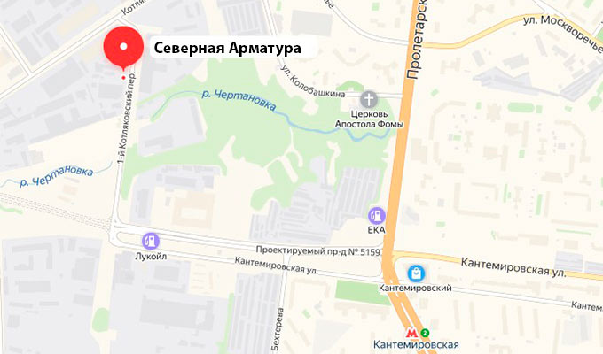 Схема проезда в фирму Северная Арматура в Москве Схема проезда в фирму Северная Арматура в Москве